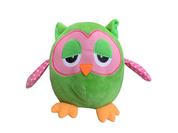 Juguete Buho Peluche Amazon Búho Verde Peluche Estimulación