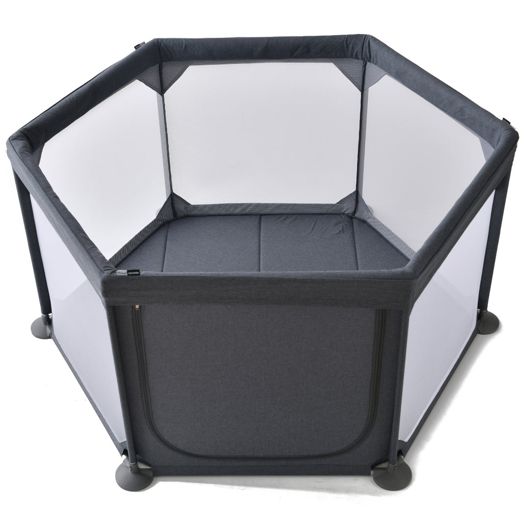 Corral para Bebé HEXAGON gris