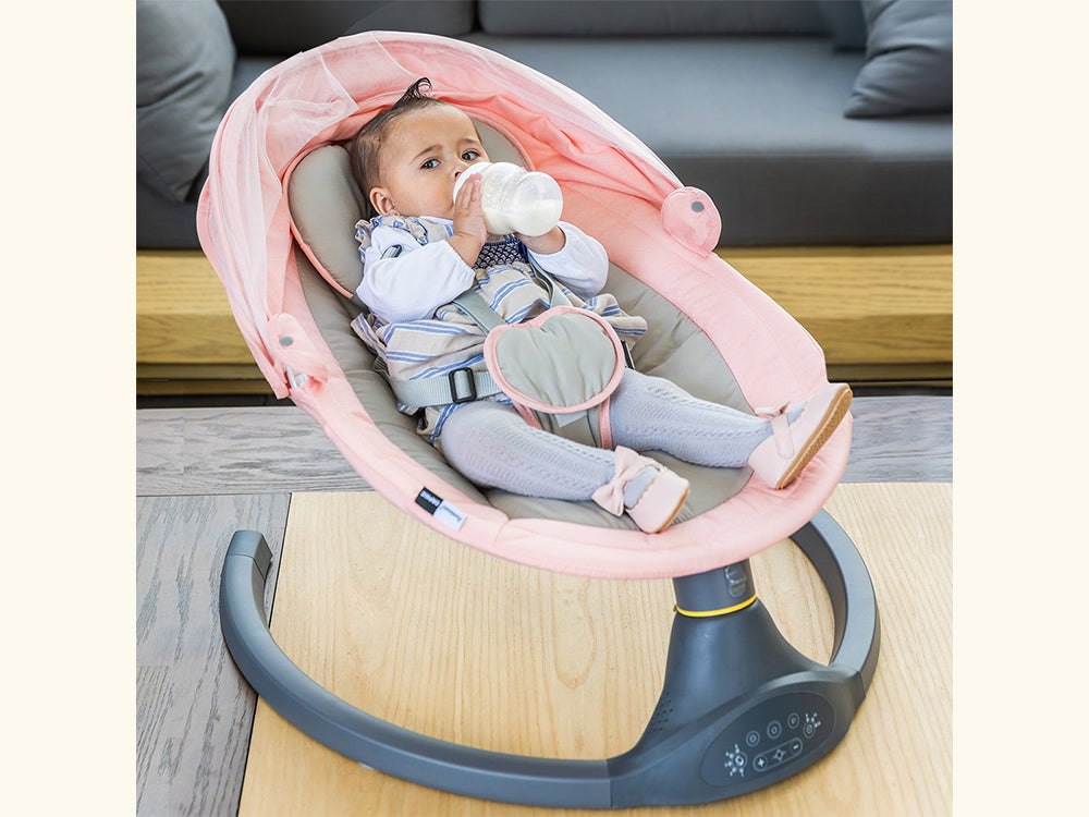 Baby Rocker Sillas Mecedoras Columpio Portu00e1til Motorizado Con