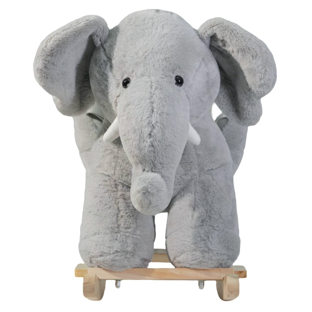 Mecedora montable para bebé peluche ELEFANTE