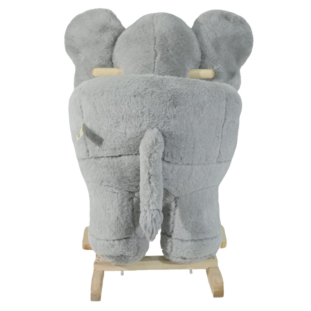 Mecedora montable para bebé peluche ELEFANTE
