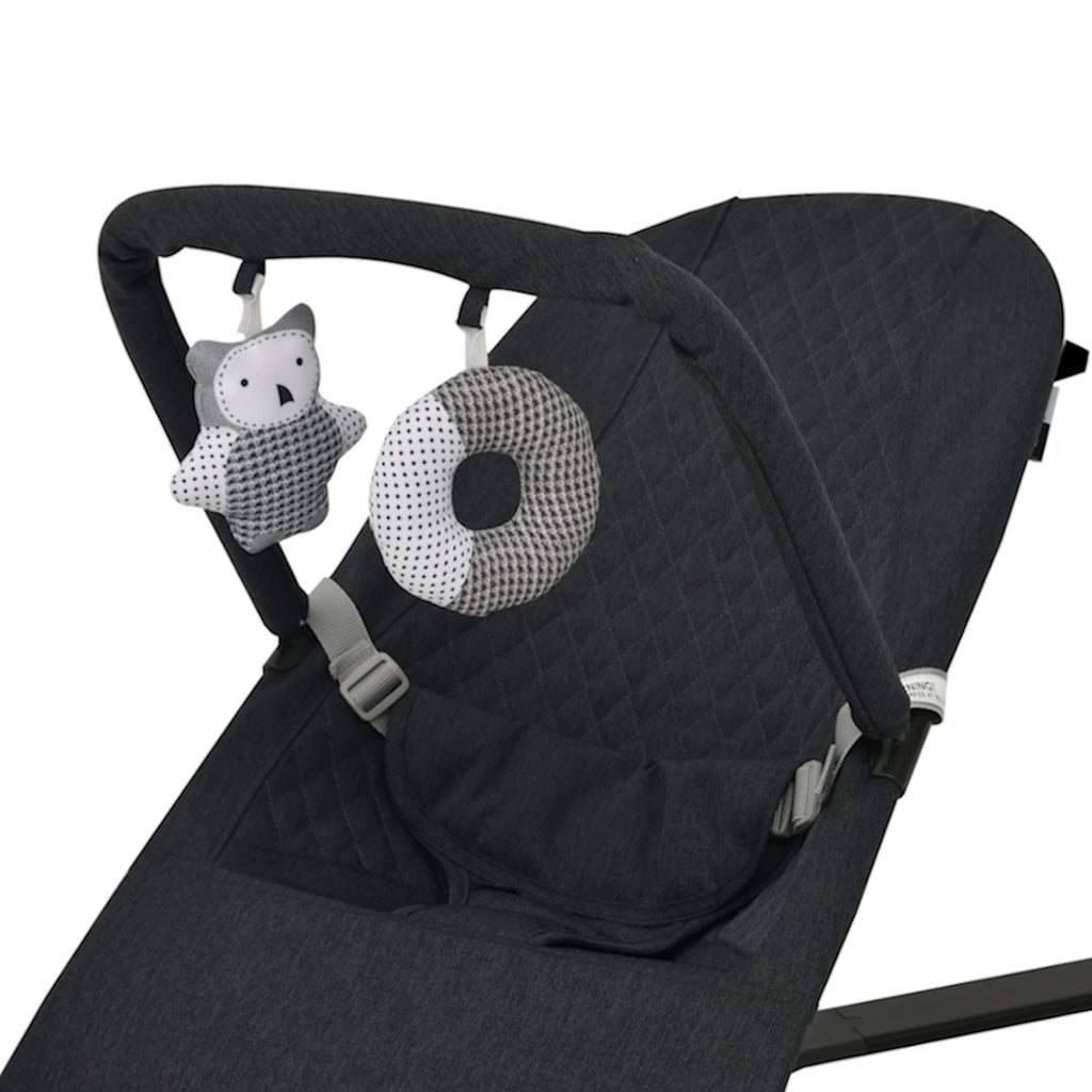 Silla Mecedora Bouncer FIKA negro