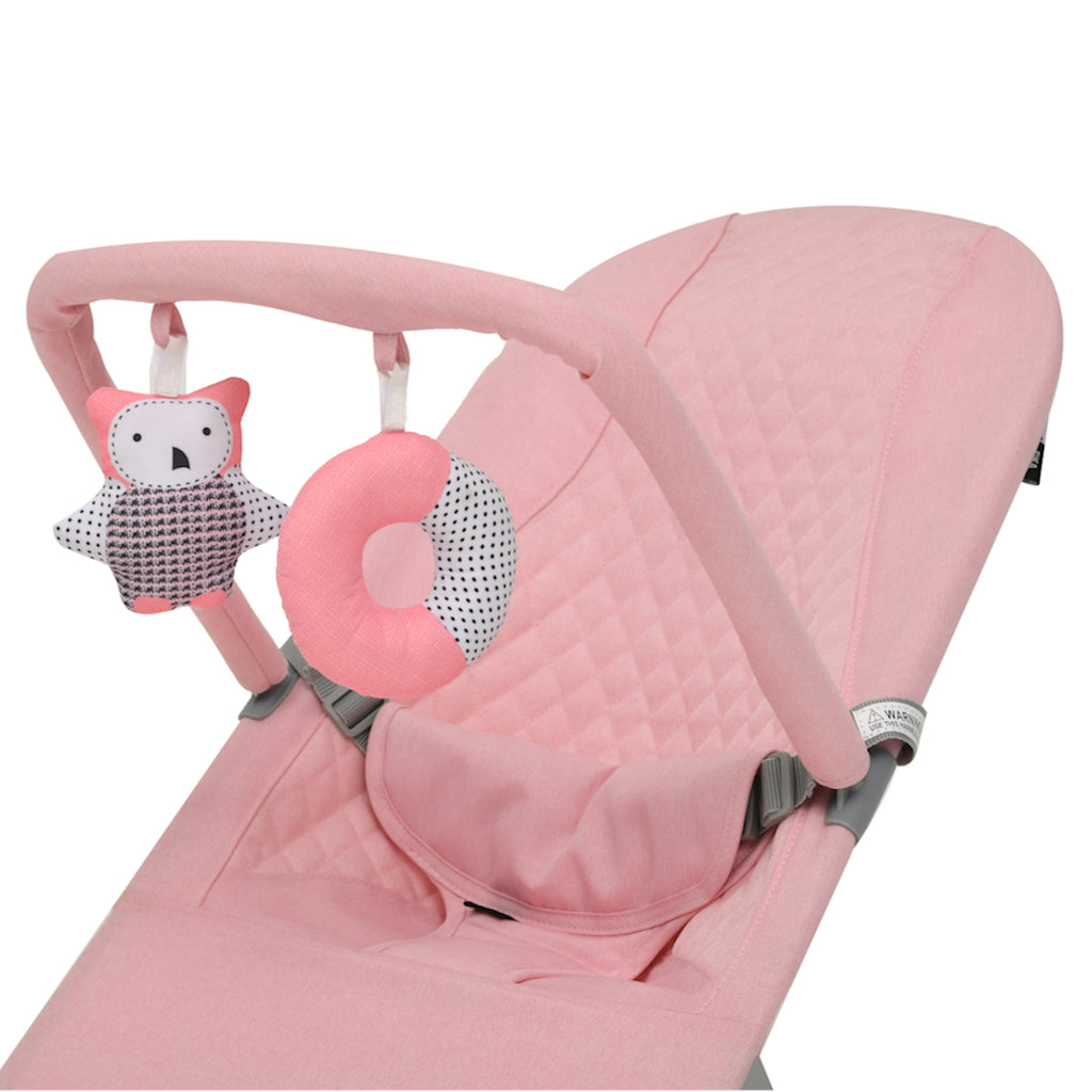 Silla Mecedora Bouncer FIKA rosa