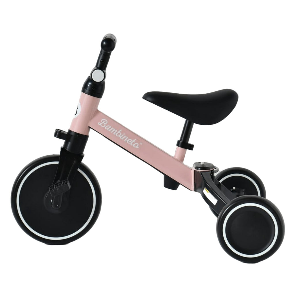 Triciclo Bicicleta de Equilibrio 4 en 1 GUNNEN rosa