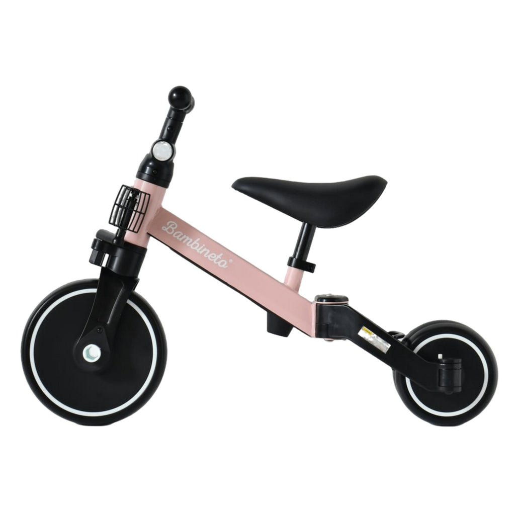 Triciclo Bicicleta de Equilibrio 4 en 1 GUNNEN rosa