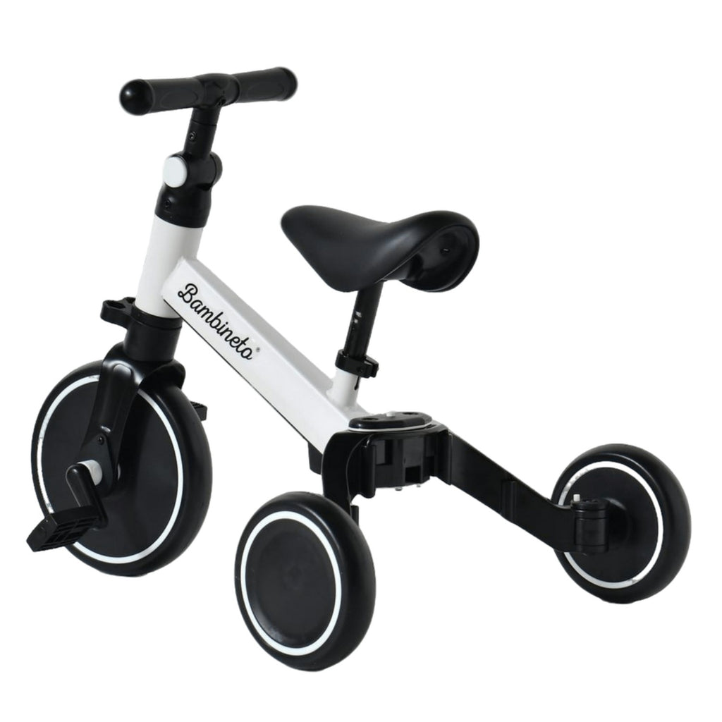 Triciclo Bicicleta de Equilibrio 4 en 1 GUNNEN blanco