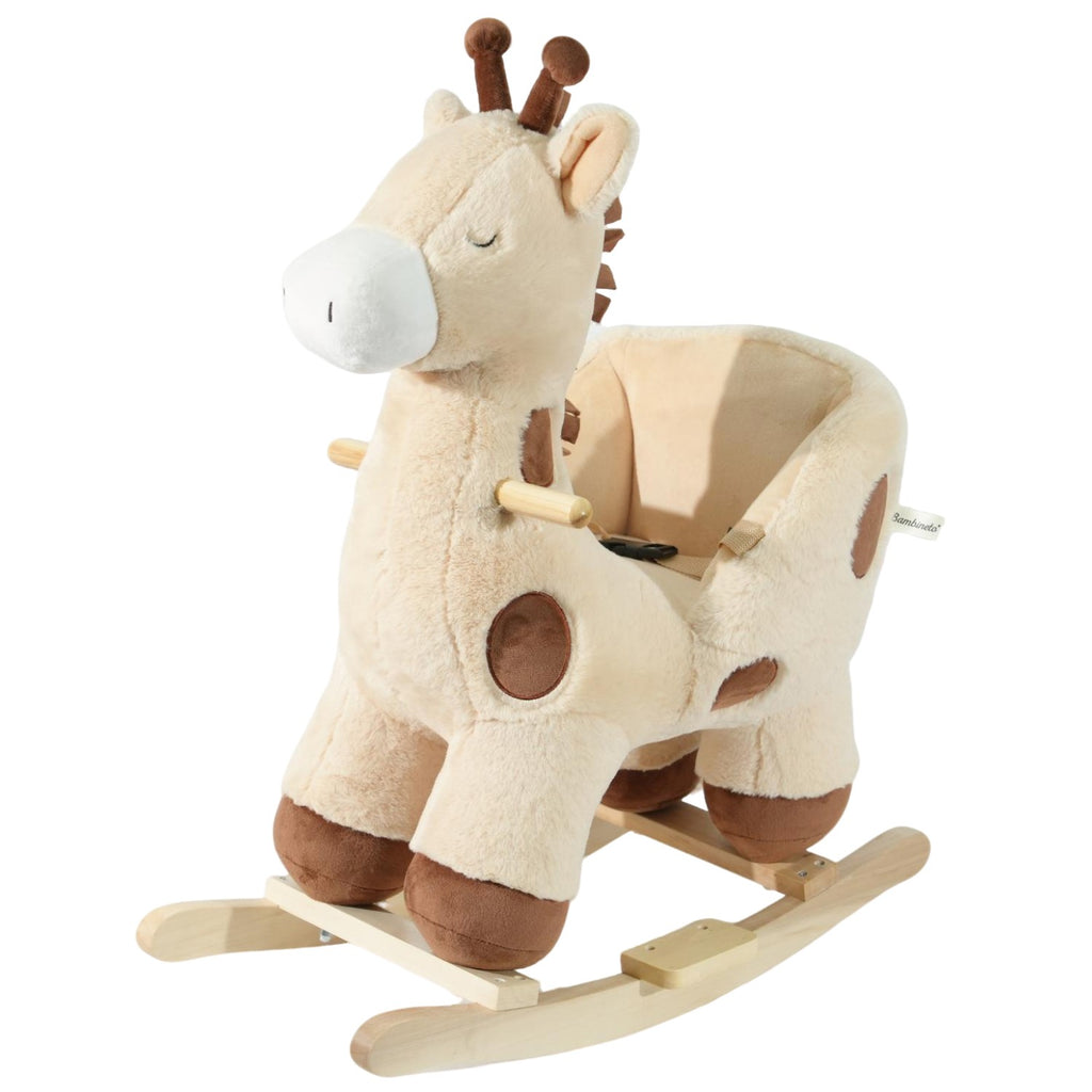 Mecedora montable para bebé peluche JIRAFA