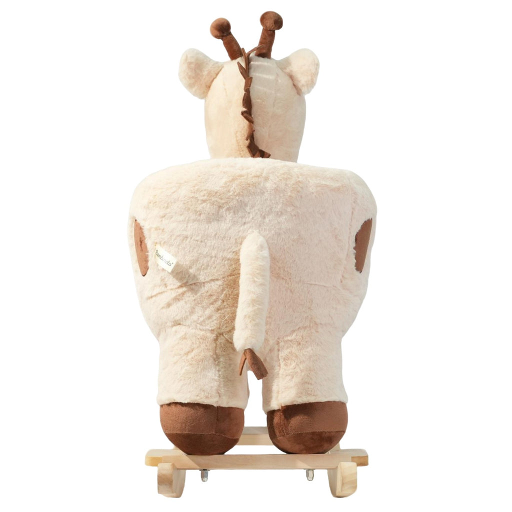 Mecedora montable para bebé peluche JIRAFA