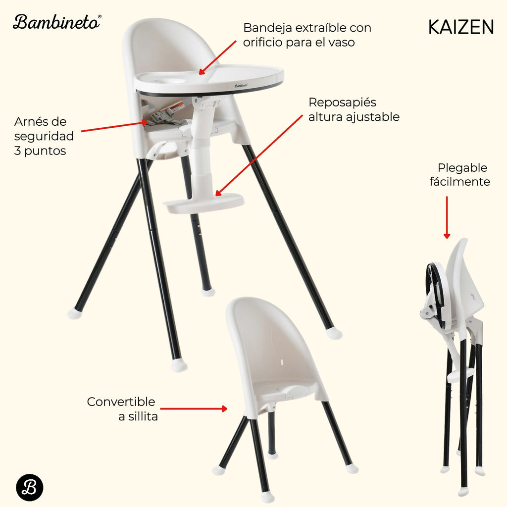 Silla Alta Periquera KAIZEN