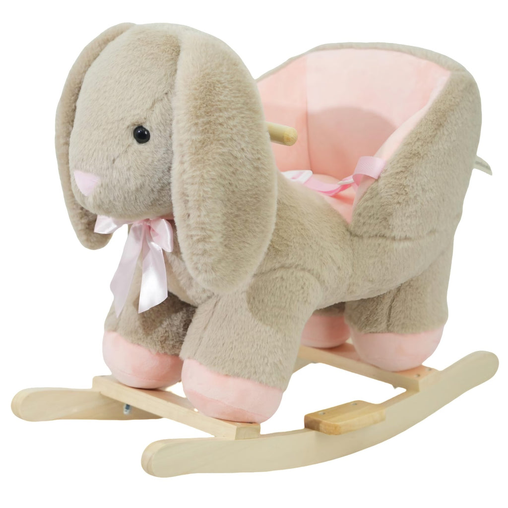 Mecedora montable para bebé peluche CONEJO