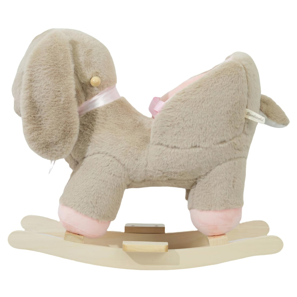 Mecedora montable para bebé peluche CONEJO