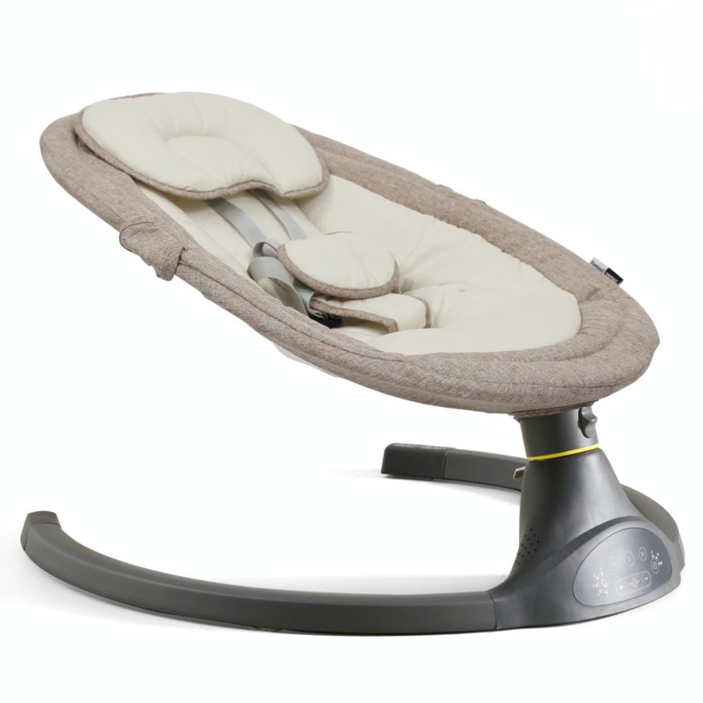 Silla Mecedora para Bebé Orphic Bouncer con Bluetooth Beige