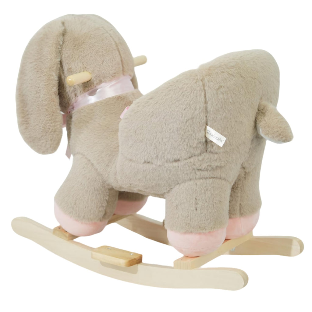 Mecedora montable para bebé peluche CONEJO