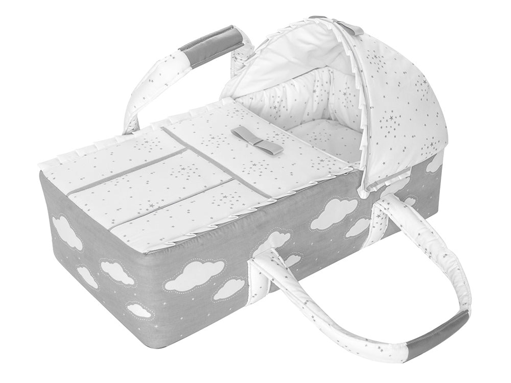 Bambineto Estampado Nubes Gris - Bambineto